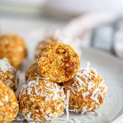 Carrot and Walnut Energy Balls