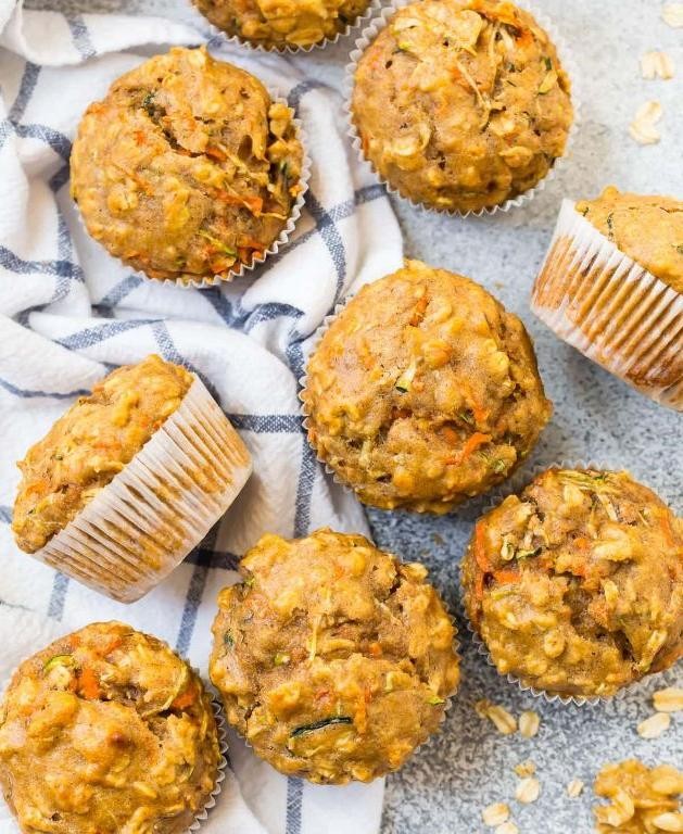 Carrot and Zucchini Muffins