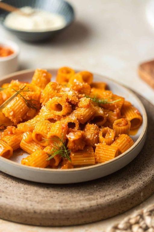 Casarecce with Spicy Calabrian Chili Sauce
