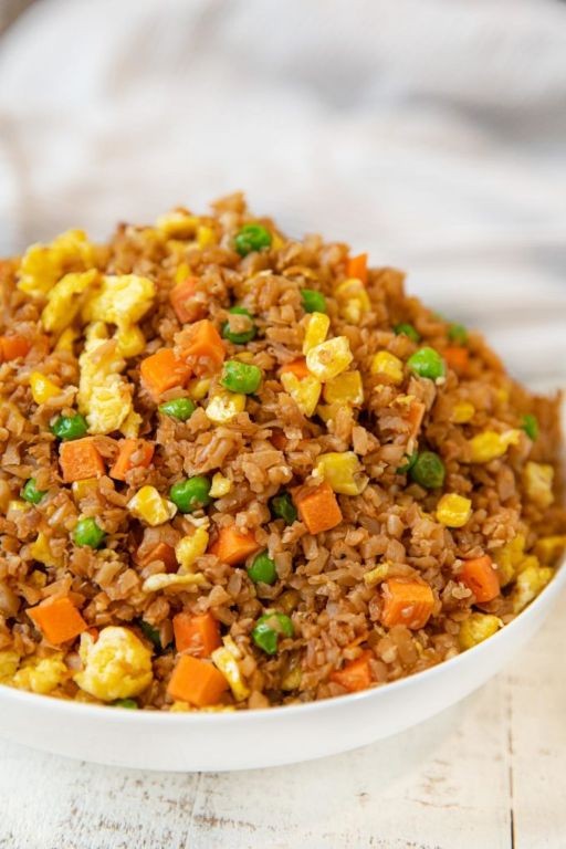 Cauliflower Fried Rice with Egg