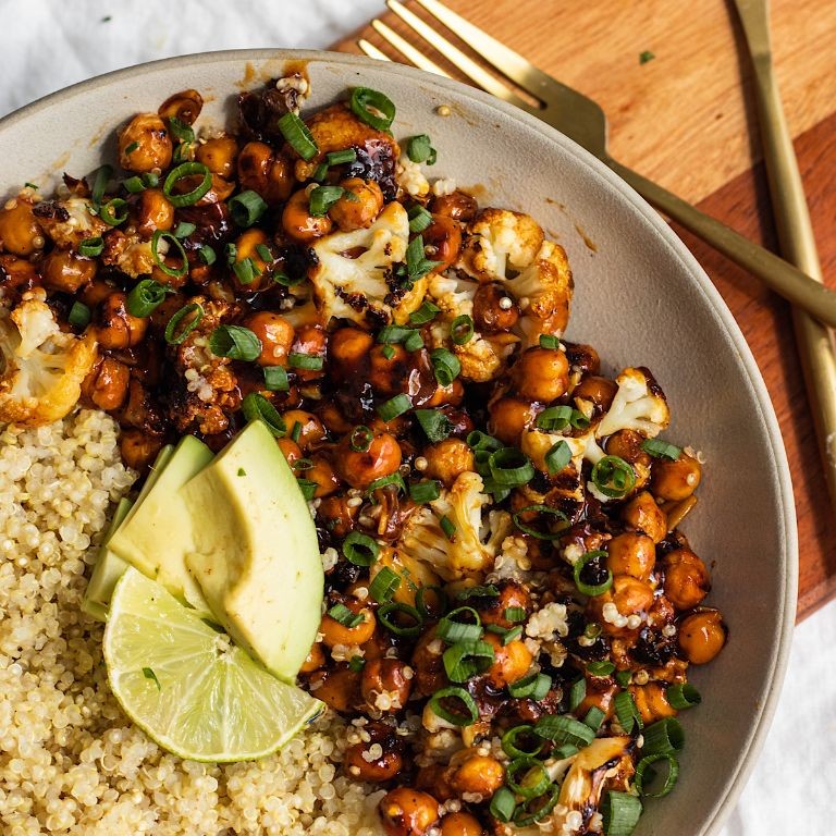 Cauliflower and Chickpea Stir-Fry