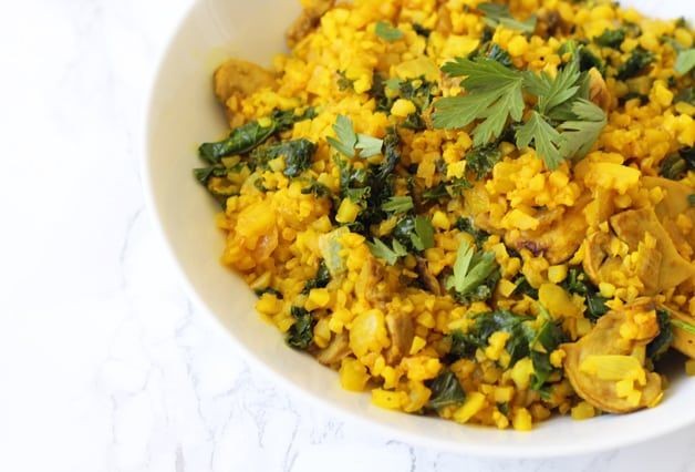 Cauliflower and Turmeric Risotto