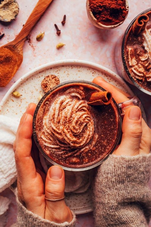 Chai Spiced Hot Chocolate