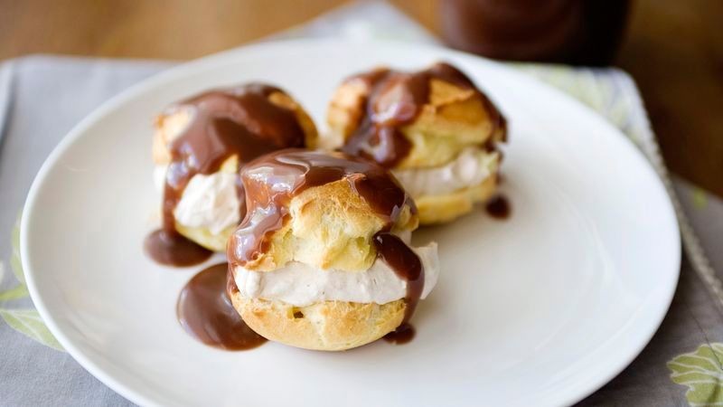 Chai Spiced Profiteroles