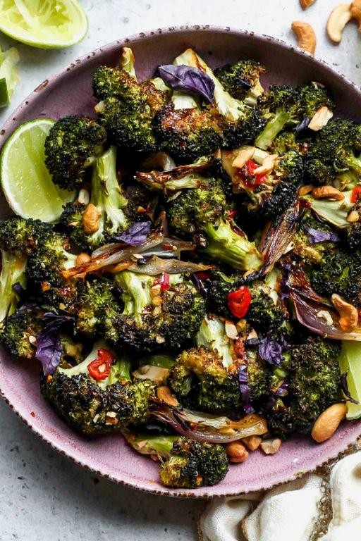 Charred Broccoli with Garlic and Chili