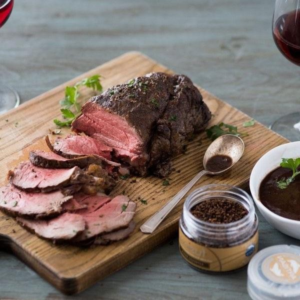 Chateaubriand with Red Wine and Shallot Sauce
