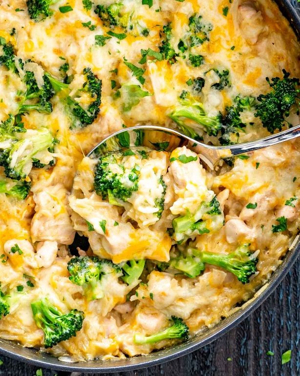 Cheesy Chicken and Broccoli Casserole
