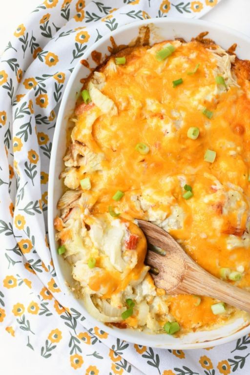 Cheesy Crab and Rice Casserole