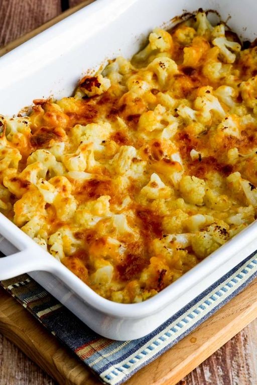 Cheesy Dutch Oven Keto Cauliflower Casserole