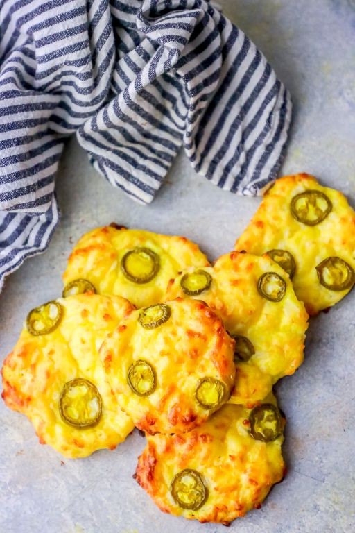 Cheesy Jalapeño Cloud Bread