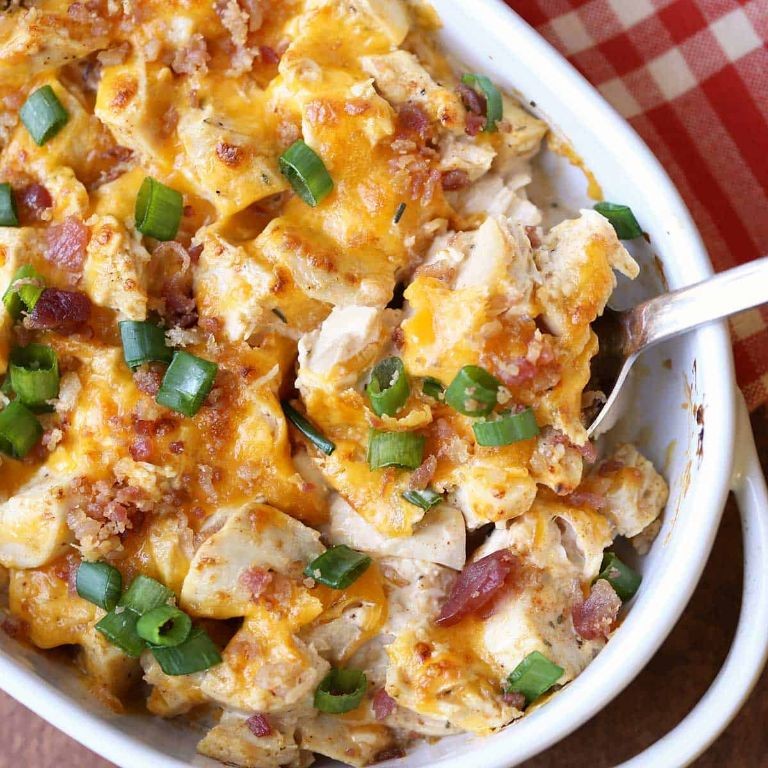 Cheesy Keto Chicken Legs Casserole