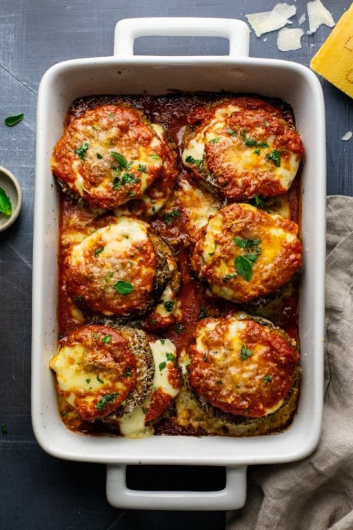 Cheesy Sauteed Eggplant with Parmesan and Breadcrumbs