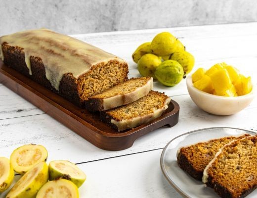 Cherimoya and Banana Bread