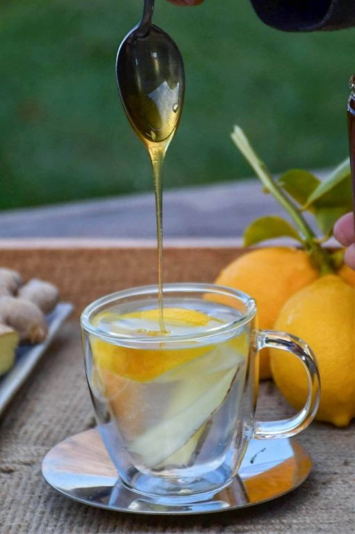 Cherimoya and Ginger Tea