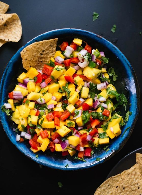 Cherimoya and Mango Salsa