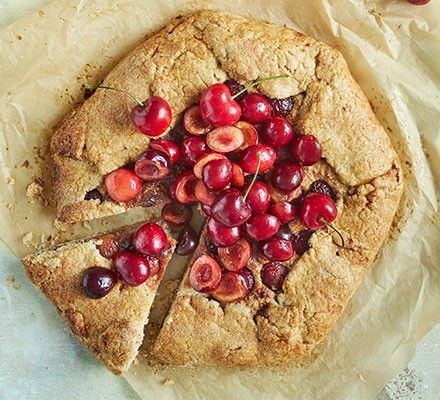 Cherry Almond Galette with Frangipane