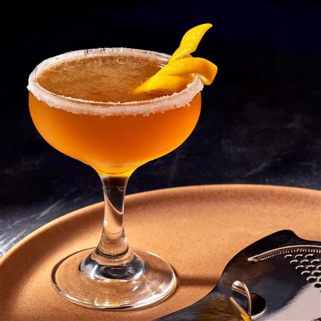 Cherry Almond Sidecar