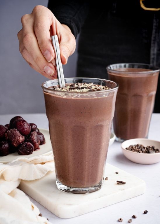 Cherry Cacao Grounded Smoothie