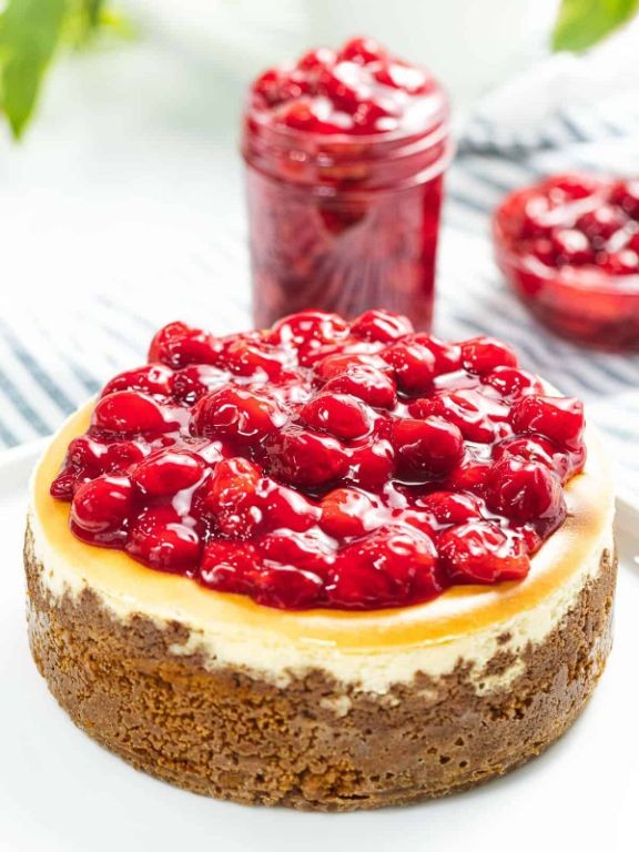 Cherry Cheesecake Fantasy Cake