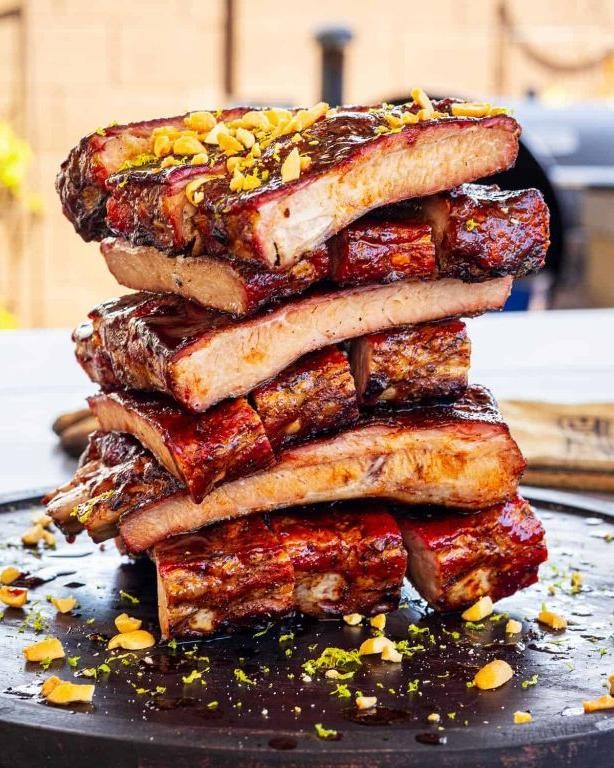 Cherry Cola Sticky Ribs