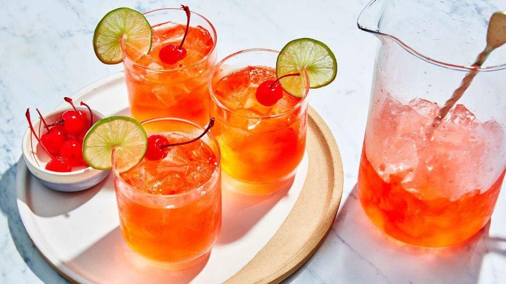 Cherry Limeade Vodka Cocktail