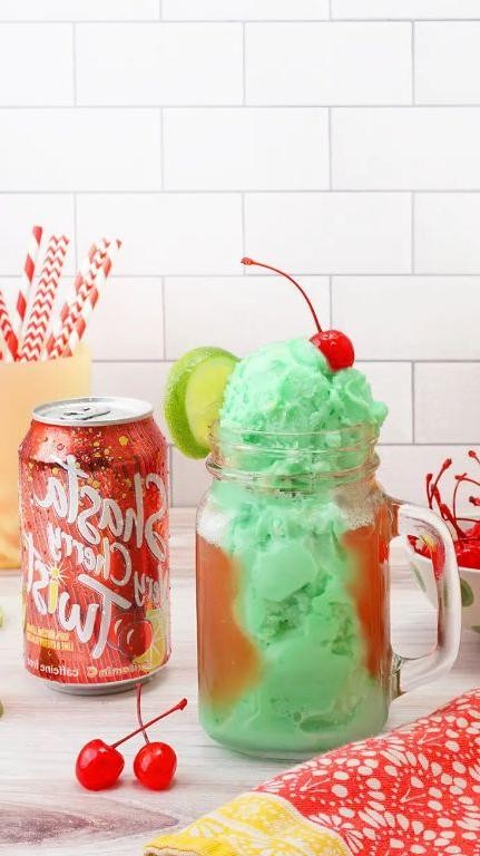 Cherry Limeade with a Twist