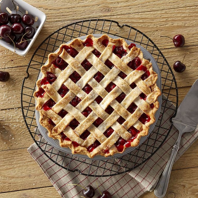 Cherry Pie with Lattice Top