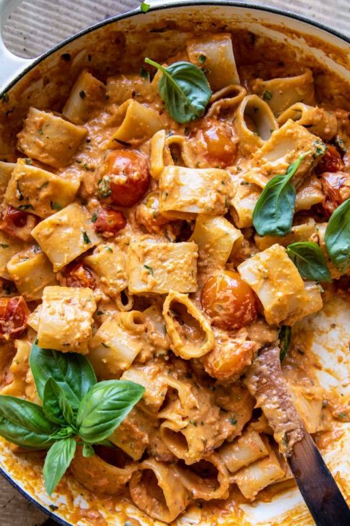 Cherry Tomato and Ricotta Pasta