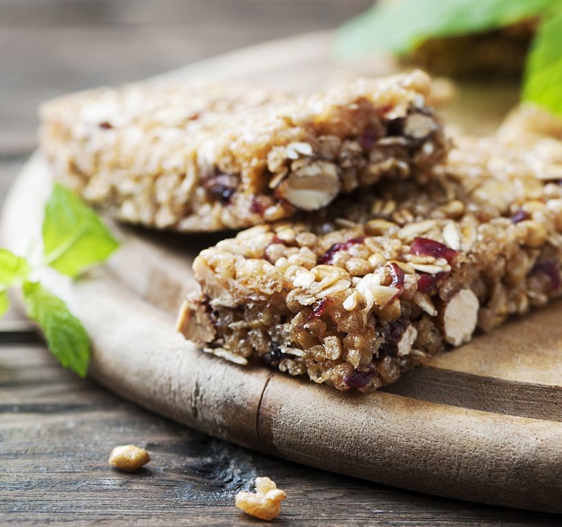 Cherry and Walnut Breakfast Bars