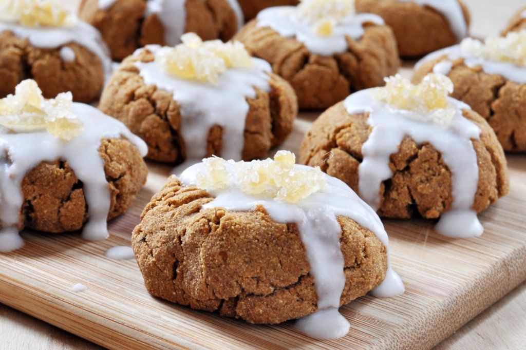 Chewy Vegan Gingerbread Cookies