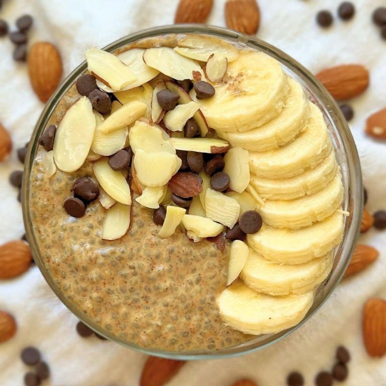 Chia Seed Pudding with Almond Butter
