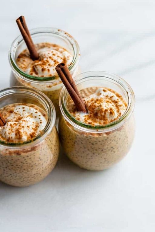 Chia Seed and Pumpkin Spice Smoothie