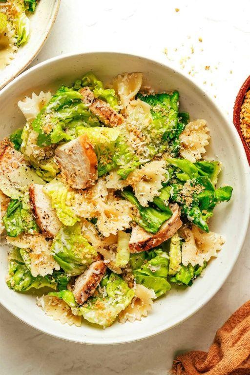Chicken Caesar Pasta Salad