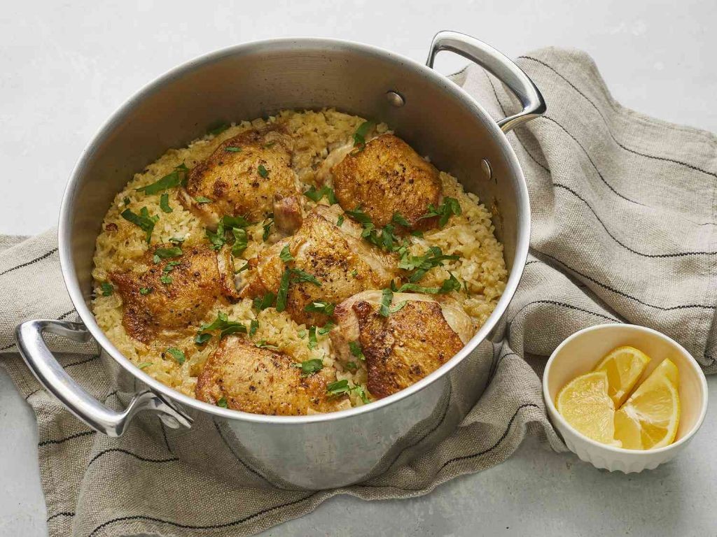 Chicken Pottage (One-Pot Chicken Rice)