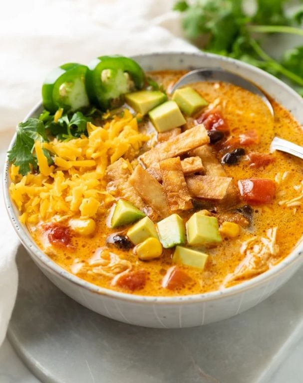 Chicken Tortilla Soup in a Jar