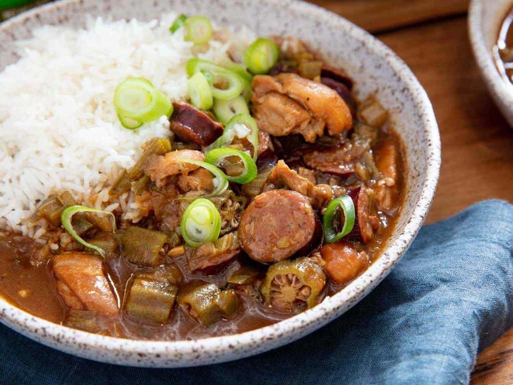 Chicken and Andouille Sausage Gumbo
