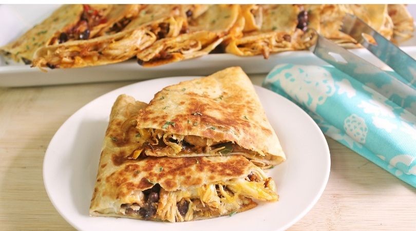 Chicken and Black Bean Quesadillas