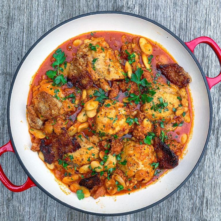 Chicken and Butter Bean Stew