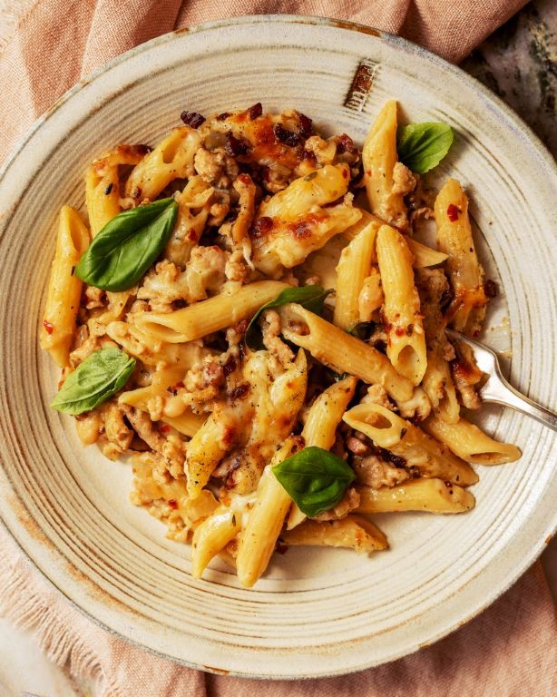 Chicken and Cannellini Bean Pasta