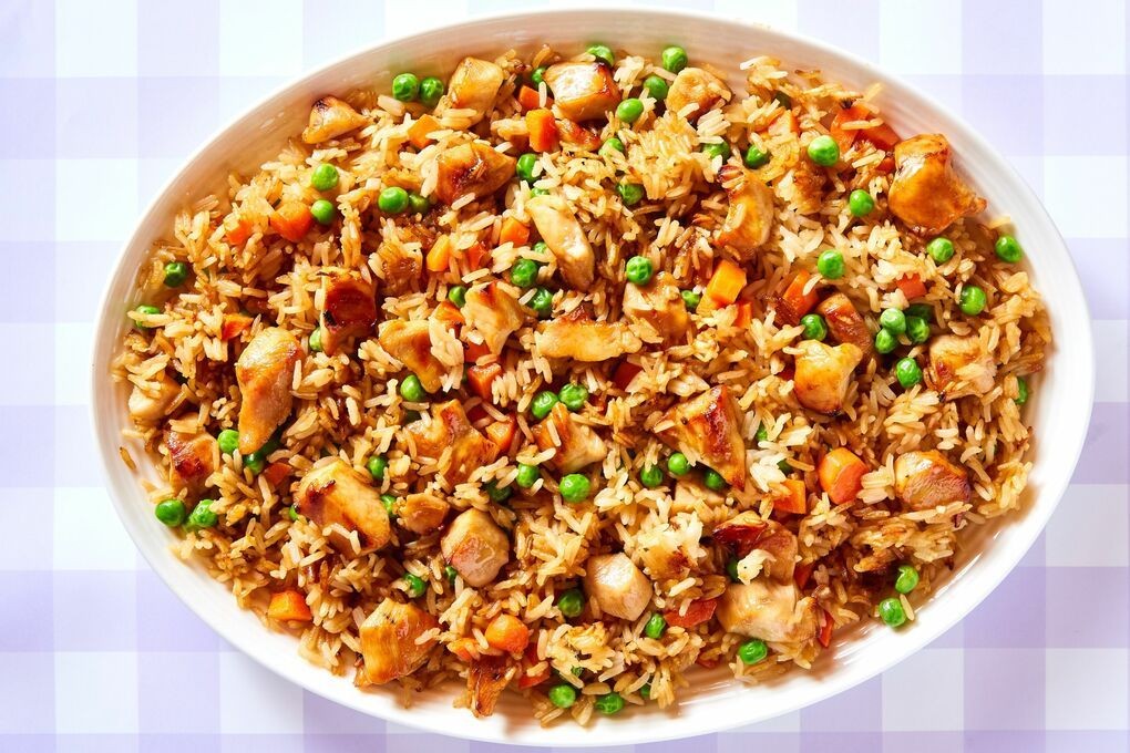 Chicken and Carrot Fried Rice