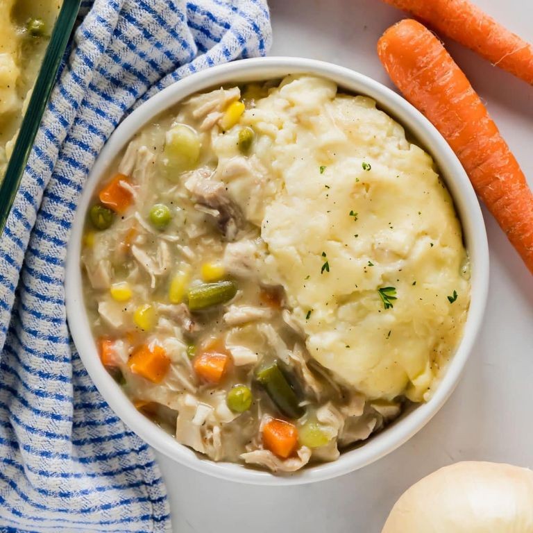 Chicken and Carrot Shepherd’s Pie
