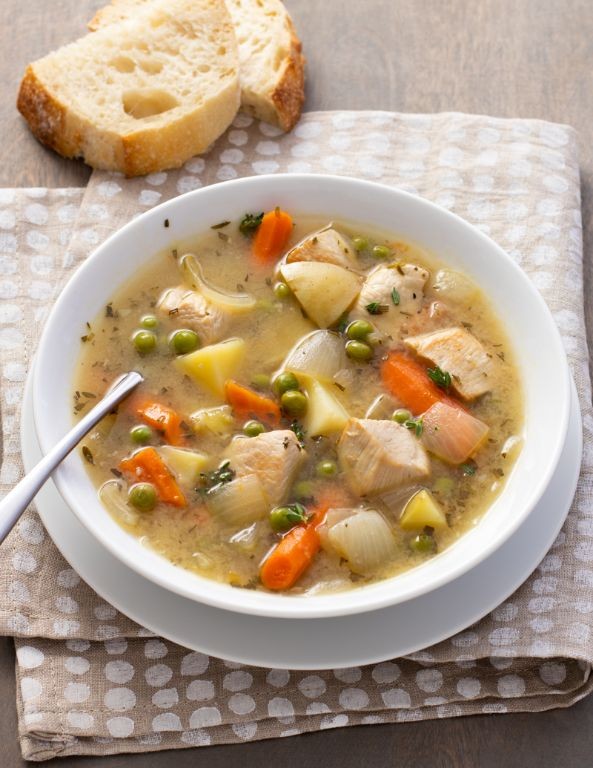Chicken and Carrot Stew with Potatoes