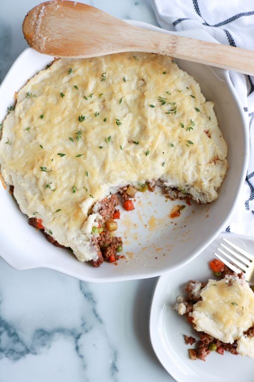 Chicken and Cauliflower Shepherd’s Pie