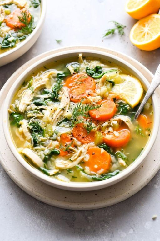 Chicken and Cauliflower Soup