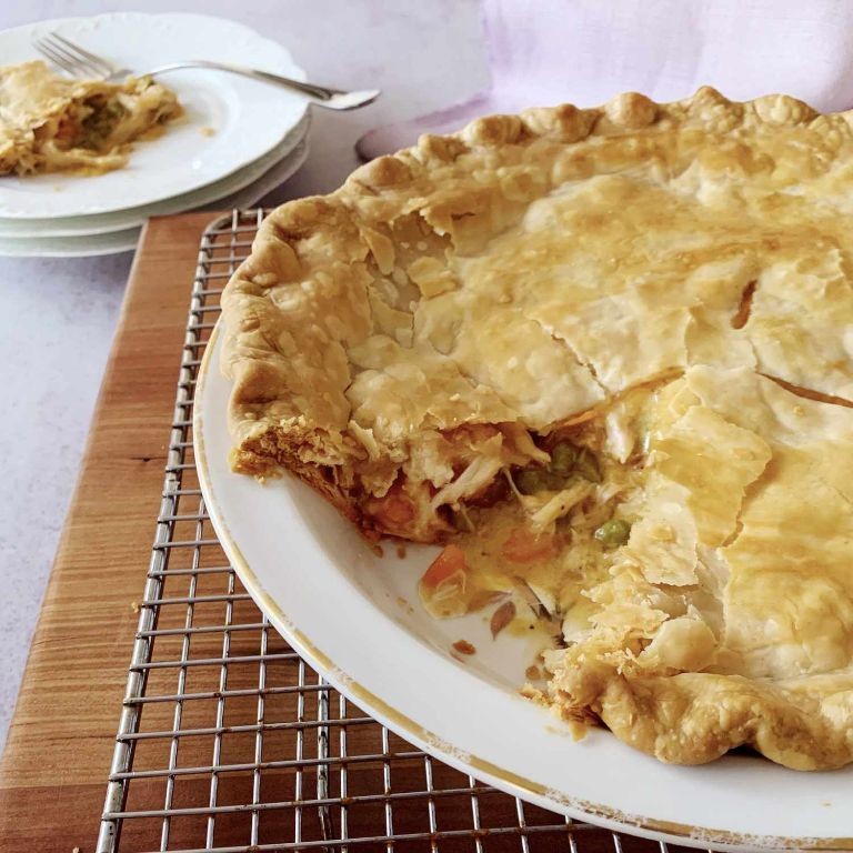 Chicken and Cheese Pot Pie