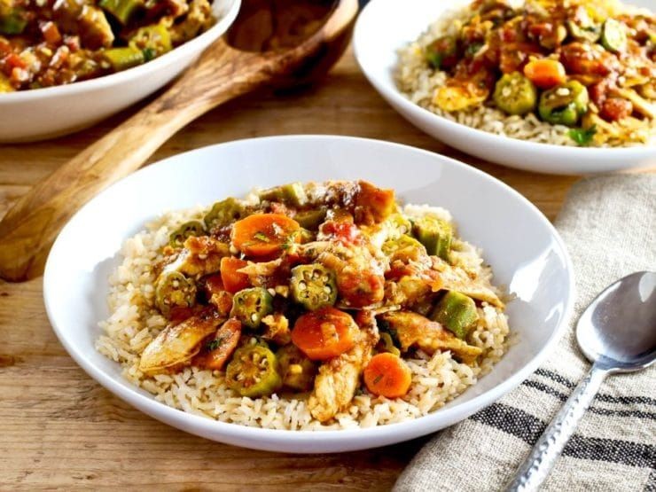Chicken and Okra Soup