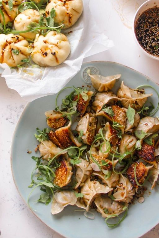 Chicken and Shiitake Mushroom Potstickers