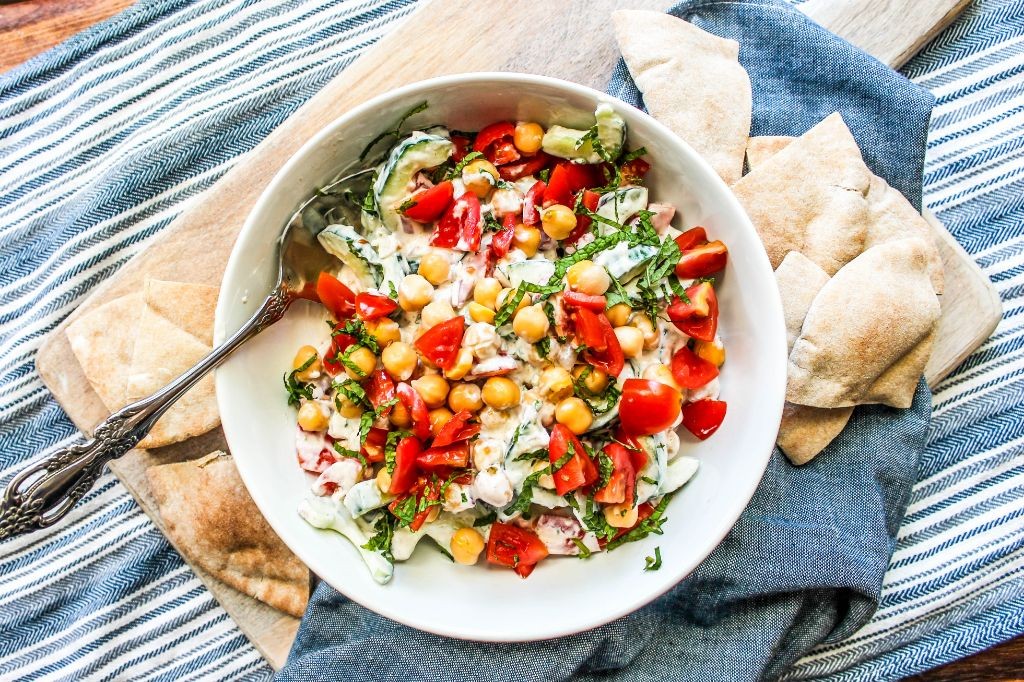 Chickpea Raita
