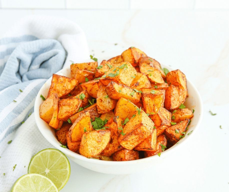 Chili Lime Air Fryer Baby Potatoes