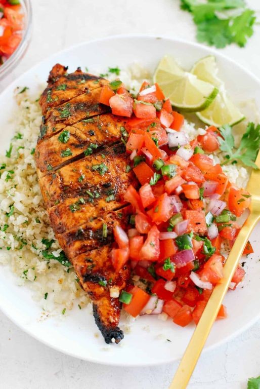 Chili Lime Grilled Chicken Strips